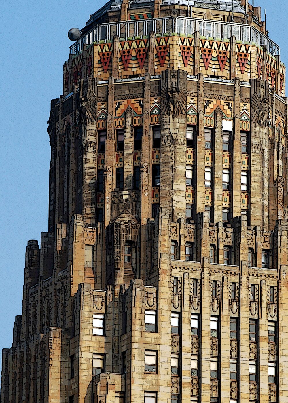 Buffalo City Hall tower, Buffalo, New York